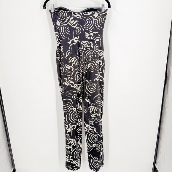 RACHEL Rachel Roy Black and White Patterned Jumpsuit - Picture 4 of 5